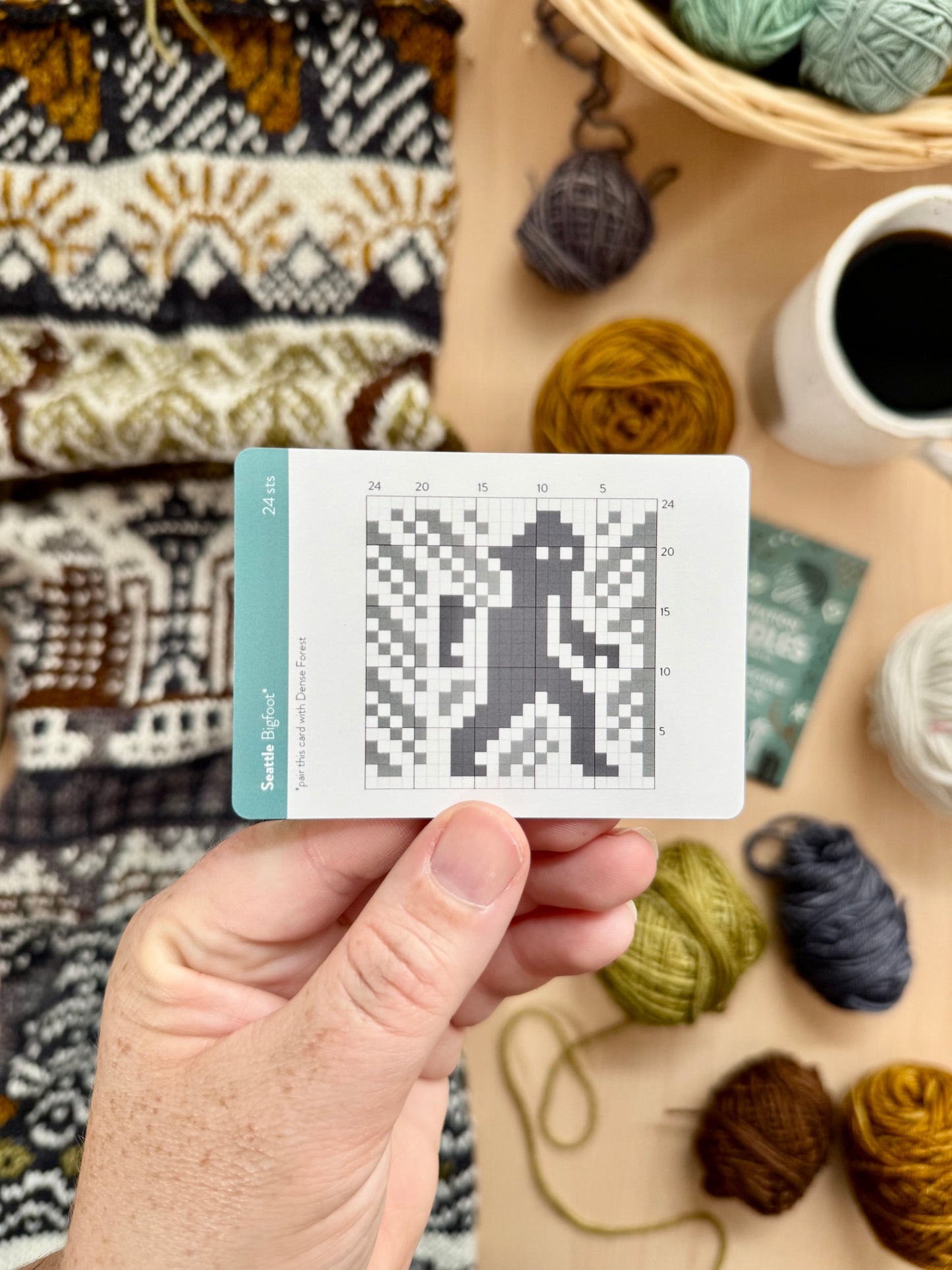Pacific Knit Co. Seattle Doodle Card Deck (Foil Pack)