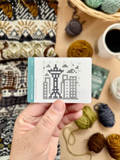 Pacific Knit Co. Seattle Doodle Card Deck (Foil Pack)